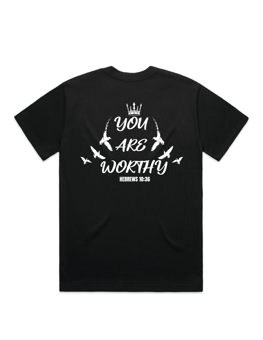 You Are Worthy T-Shirt BLACK| Beyond Physical